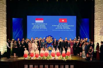 KỶ NIỆM 70 NĂM NGÀY THIẾT LẬP QUAN HỆ NGOẠI GIAO VIỆT NAM - INDONESIA