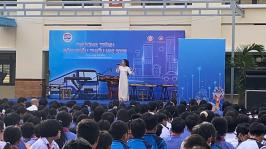 CHƯƠNG TRÌNH BIỂU DIỄN PHỤC VỤ THIẾU NHI TẠI TRƯỜNG THCS NGUYỄN VĂN LUÔNG